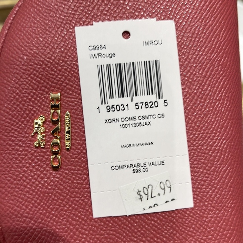 Coach Dome Cosmetic Case
Gold Rouge - Picture 3 of 16